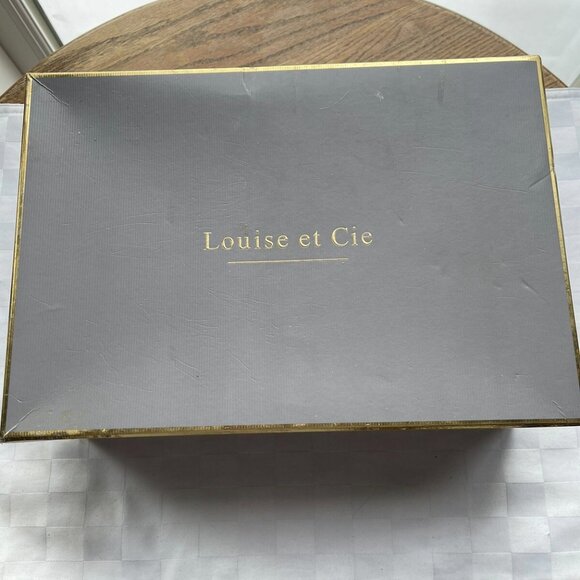 Louise et Cie Hanabeth Vespa Red Leather Pointed Toe Pumps - Picture 15 of 15